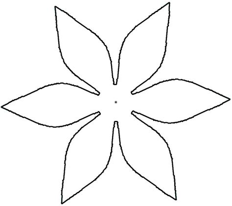 metal flower template cut outs